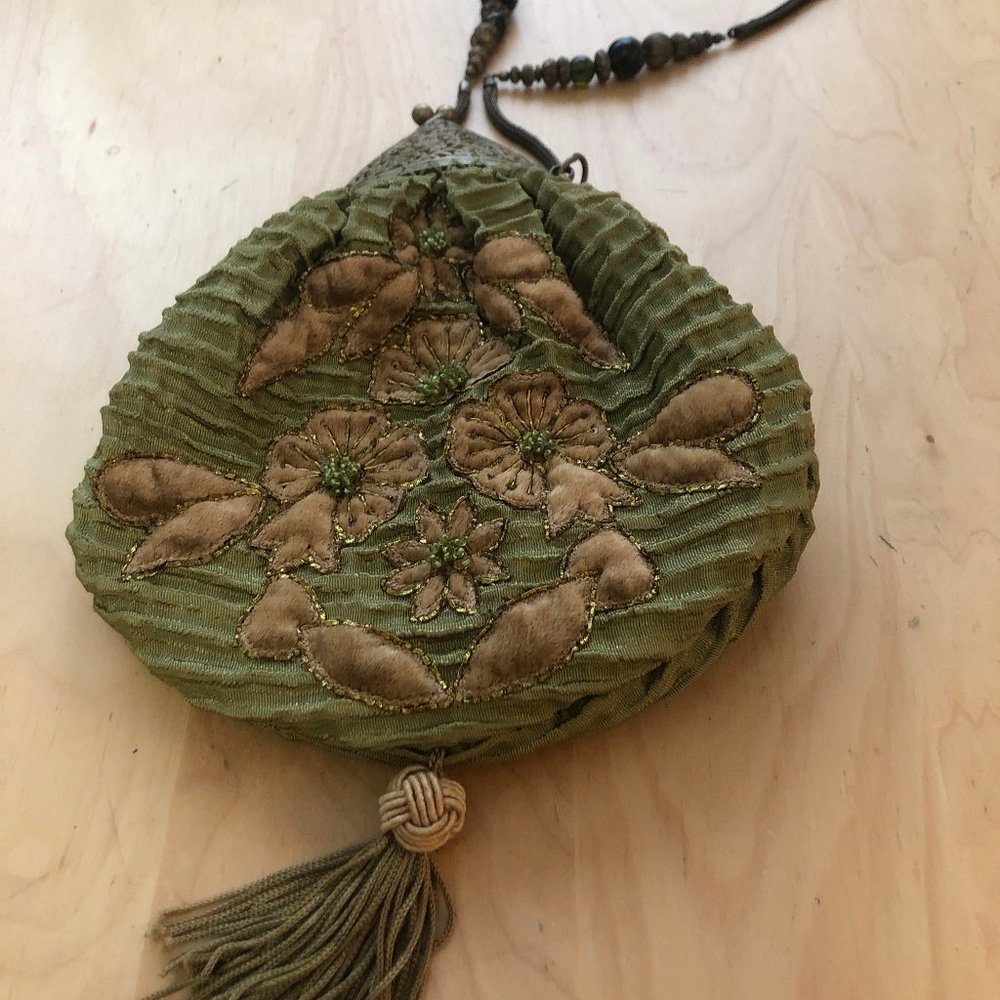 Vintage Embroidered Handmade Purse